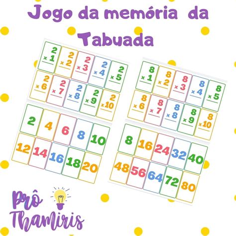 jogo da tabuada para imprimir - jogos de tabuada para baixar